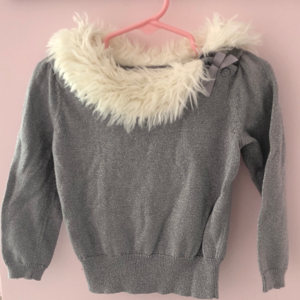 Janie and Jack sparkle holiday sweater